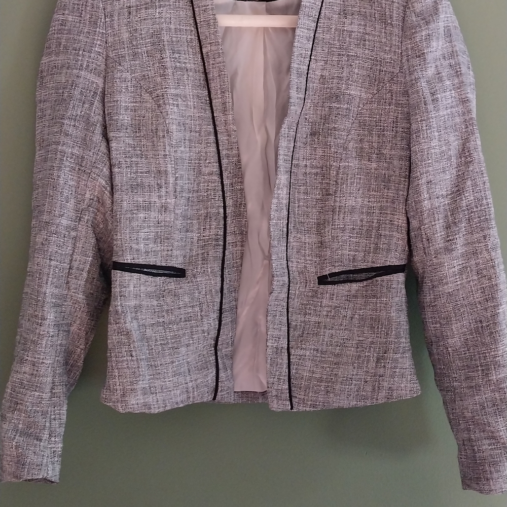 Women's Gray Blazer Jacket